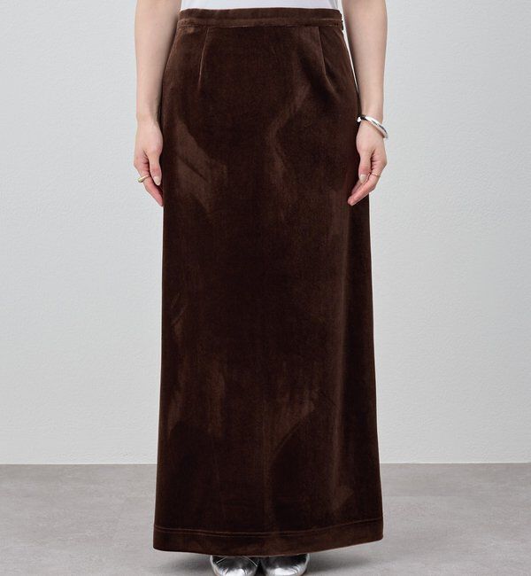  「ベロアタイトスカート」|スカート|