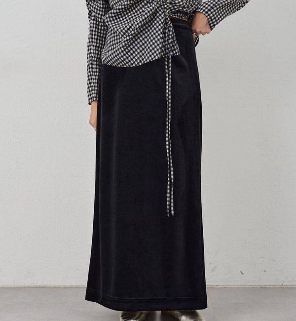  「ベロアタイトスカート」|スカート|