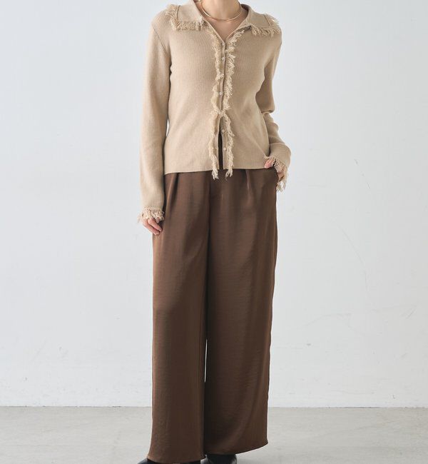  「フリンジカーディガン」|カーディガン|