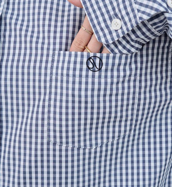  「ギンガムチェックシャツ」|シャツ・ブラウス|