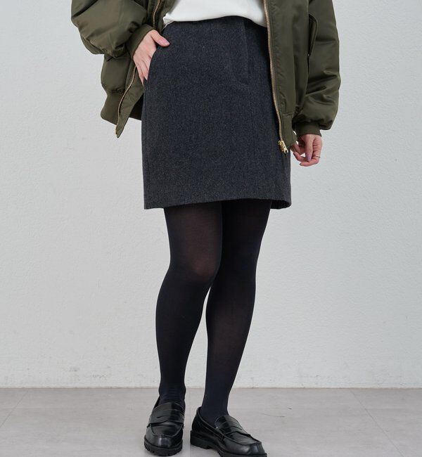  「ウールミニスカート」|スカート|