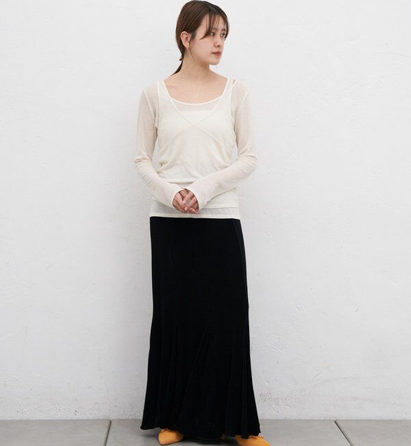  「ビスチェレイヤードカットソー」|Tシャツ・カットソー|