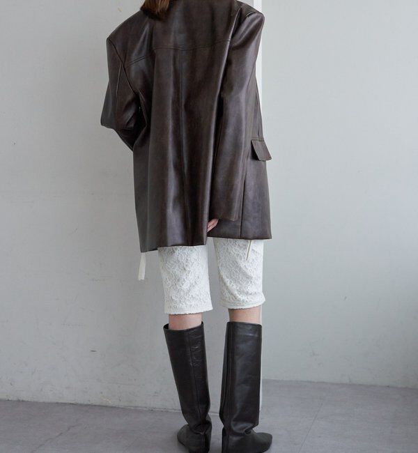  「レザーテーラージャケット」|テーラードジャケット|