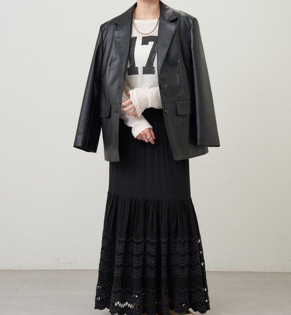  「レザーテーラージャケット」|テーラードジャケット|