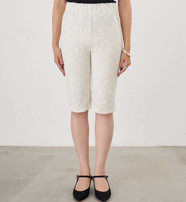  「レースバイカーパンツ」|チノ|