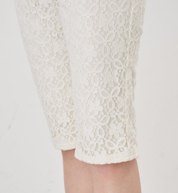  「レースバイカーパンツ」|チノ|