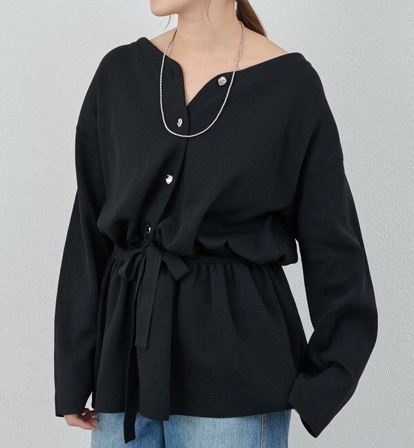  「3WAYペプラムカーディガン」|カーディガン|