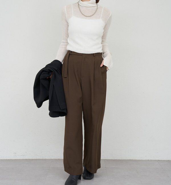  「シアータートルニット」|パーカー|