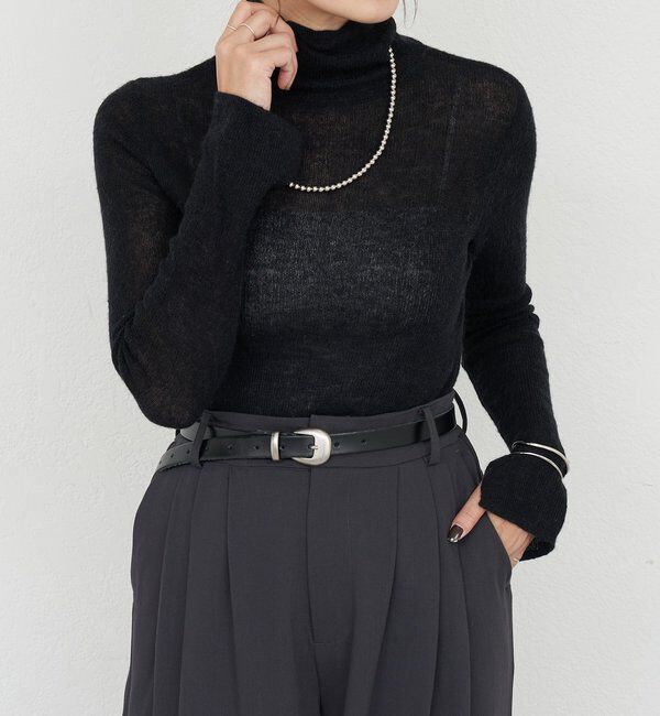  「シアータートルニット」|パーカー|