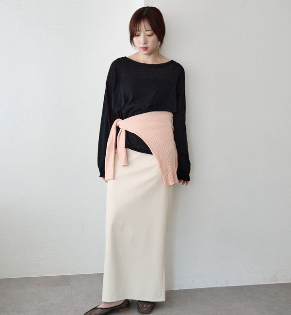  「シアーワイドニット」|ニット・セーター|