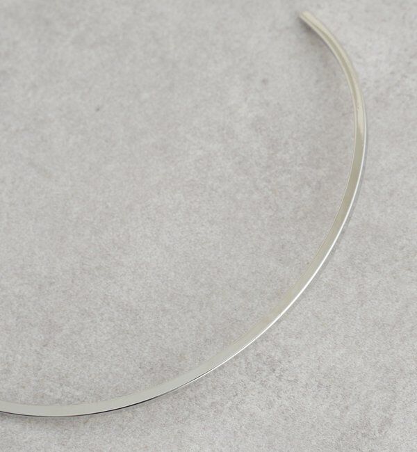  「エッジラインネックカフ」|ネックレス|