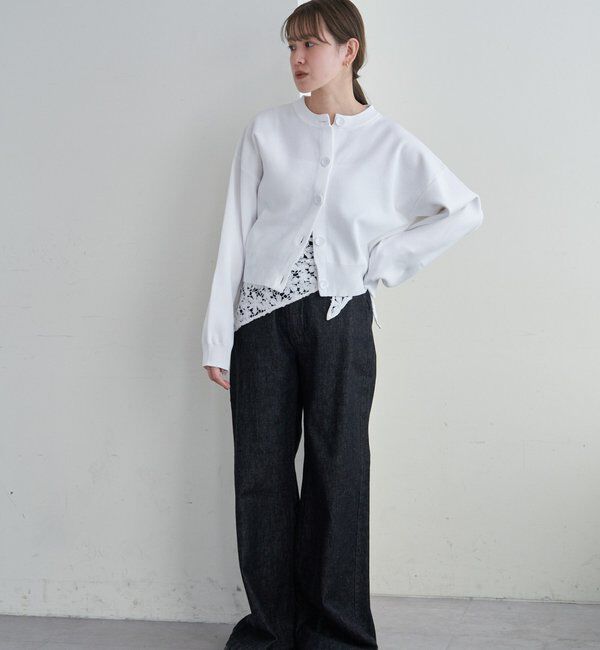  「ソフトニットカーディガン」|カーディガン|