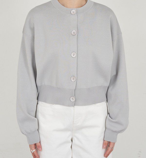  「ソフトニットカーディガン」|カーディガン|