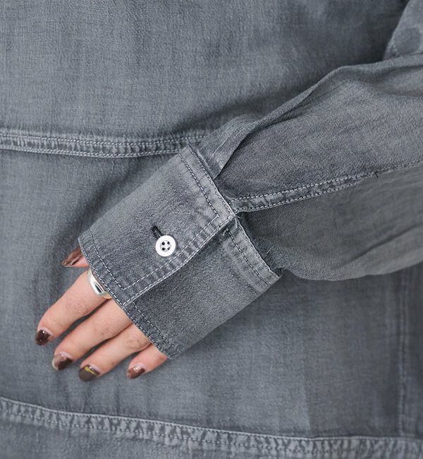  「シアーデニムシャツ」|シャツ・ブラウス|