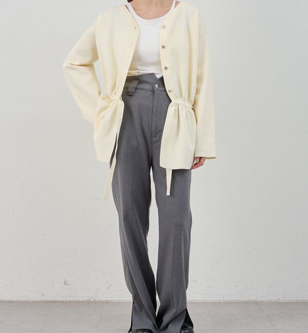  「3WAYペプラムカーディガン」|カーディガン|