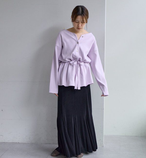  「3WAYペプラムカーディガン」|カーディガン|