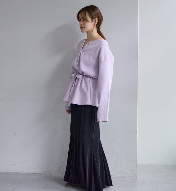  「3WAYペプラムカーディガン」|カーディガン|