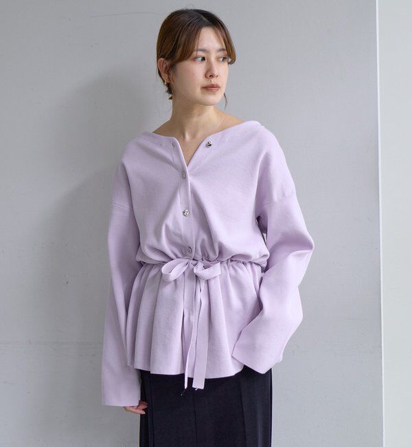  「3WAYペプラムカーディガン」|カーディガン|