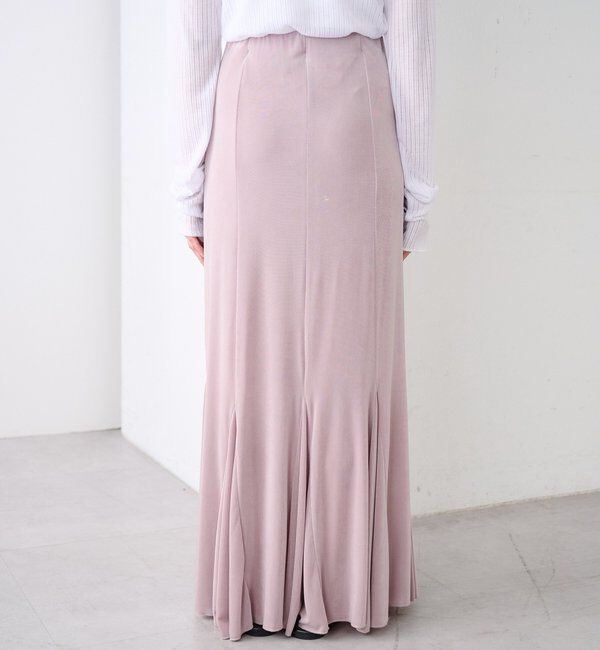  「シアーリブフレアースカート」|スカート|