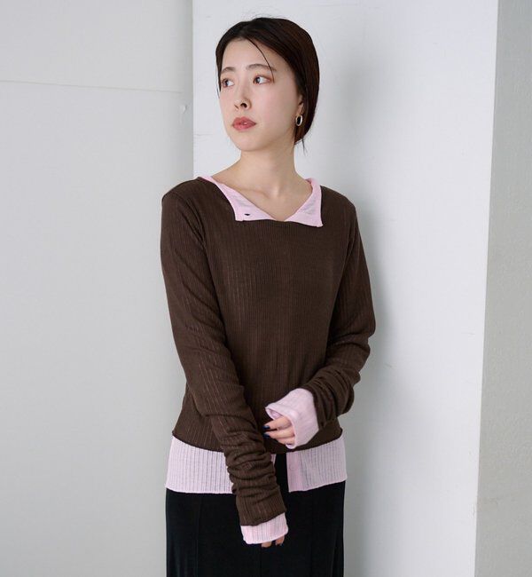  「レイヤードPack Tee」|Tシャツ・カットソー|