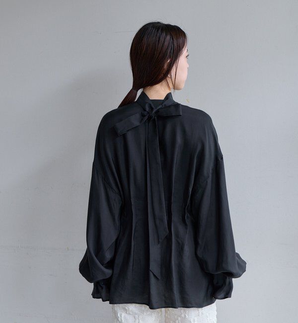  「キュプラタックブラウス」|シャツ・ブラウス|