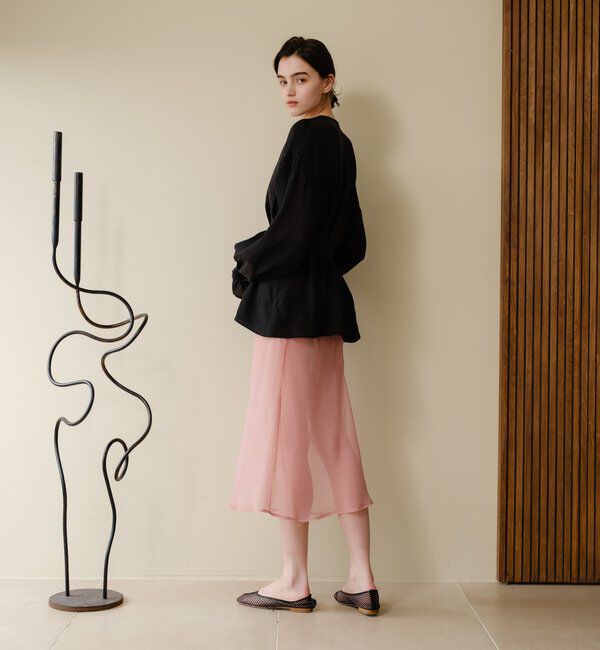  「キュプラタックブラウス」|シャツ・ブラウス|