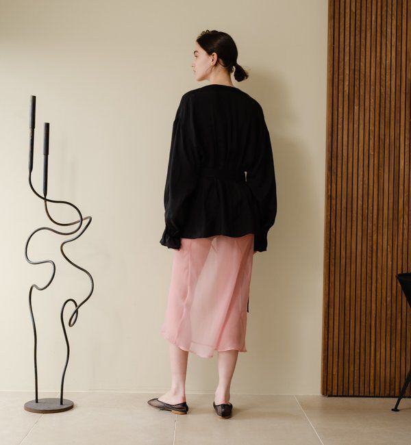  「キュプラタックブラウス」|シャツ・ブラウス|