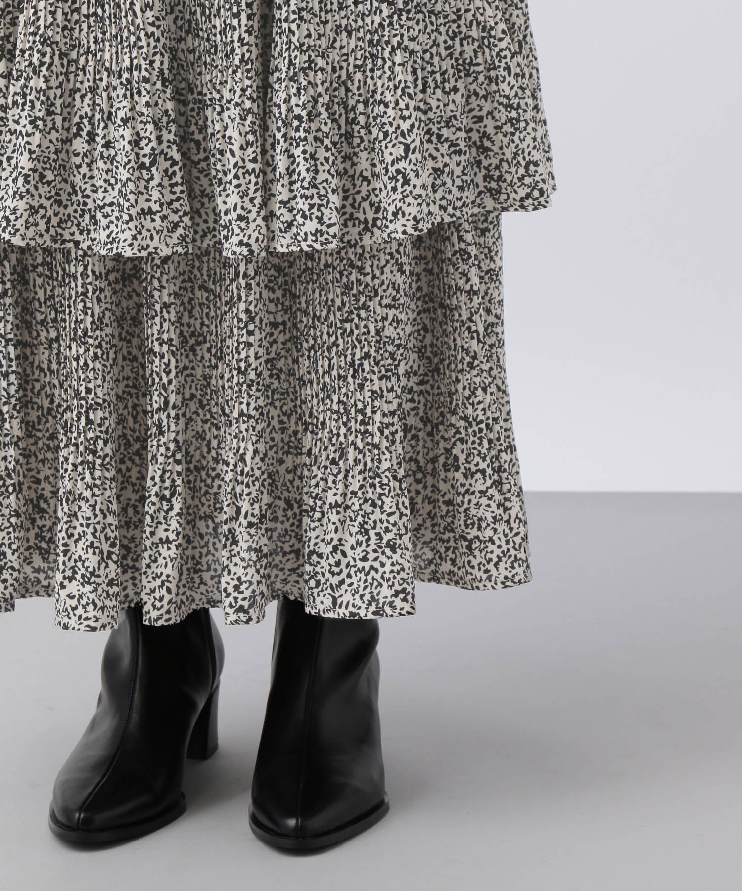 A part by 「ホソプリーツティアードスカート」|スカート|