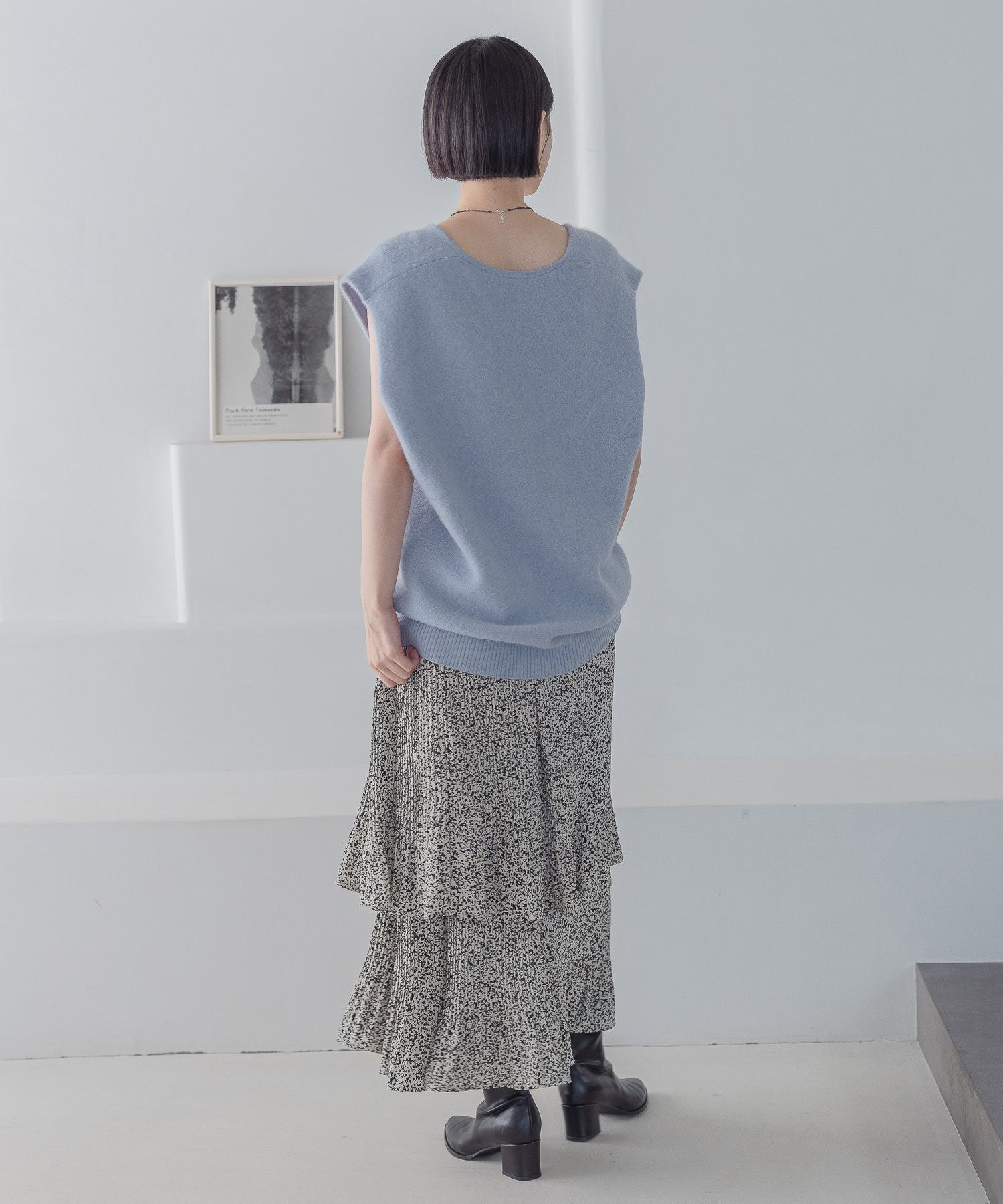 A part by 「ホソプリーツティアードスカート」|スカート|