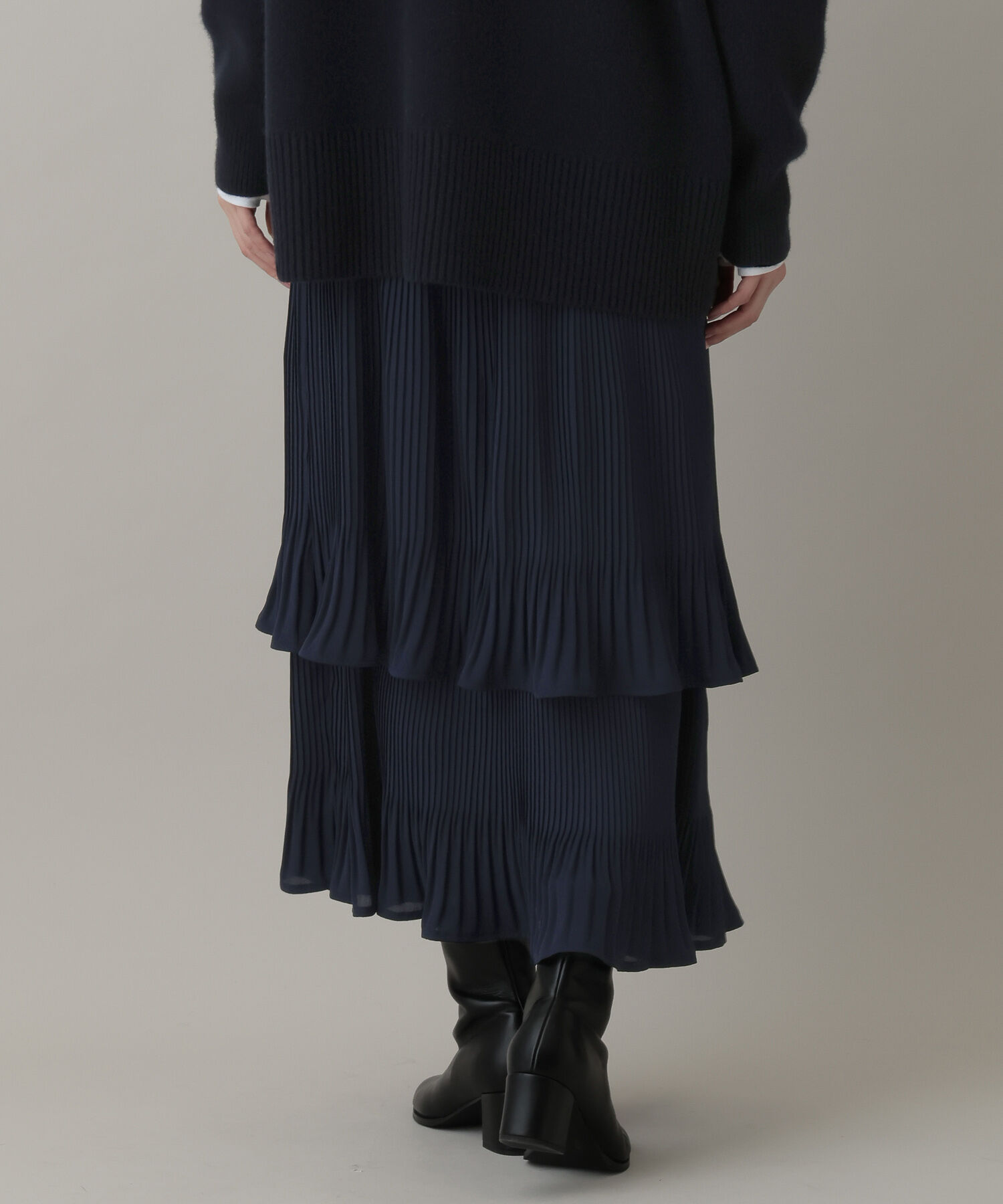A part by 「ホソプリーツティアードスカート」|スカート|