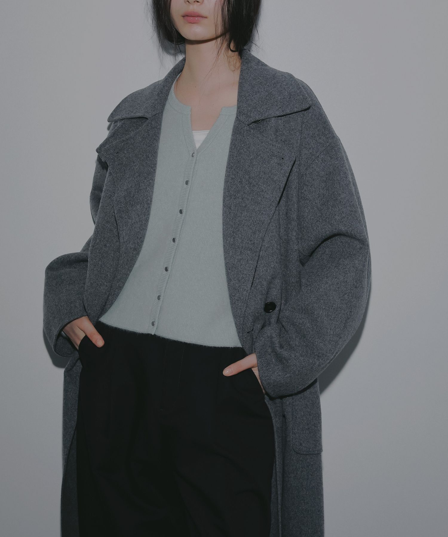 A part by 「カシープ3WAYスタンドロングコート」|チェスターコート|