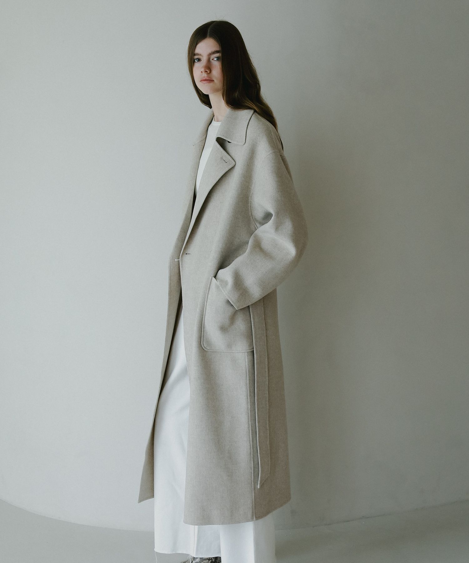 A part by 「カシープ3WAYスタンドロングコート」|チェスターコート|