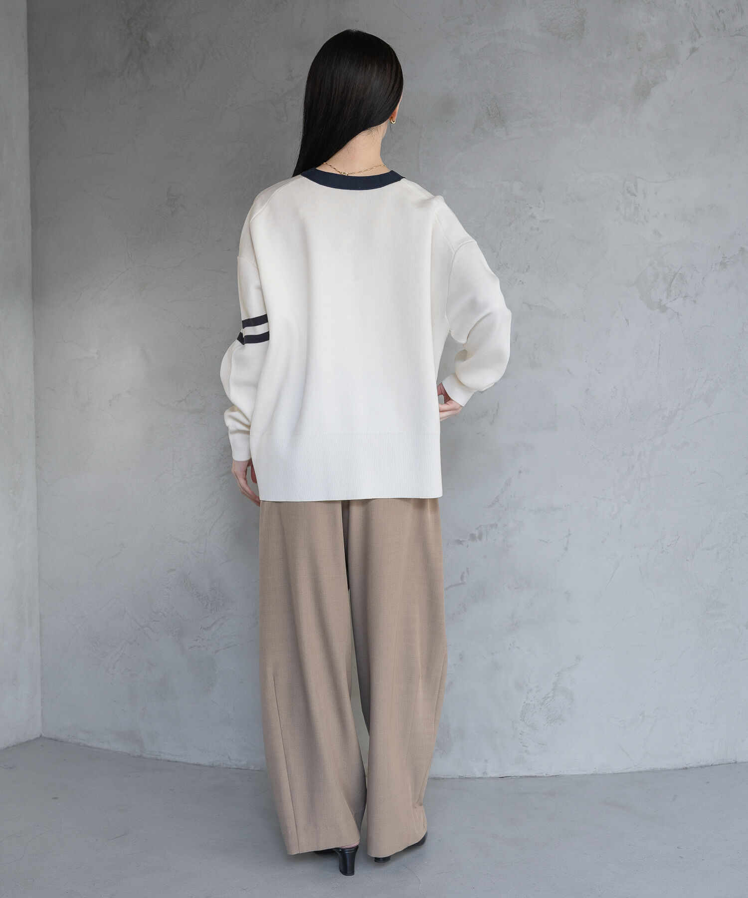 A part by 「【新色追加】スポンディッシュVカーディガン」|ニット・セーター|