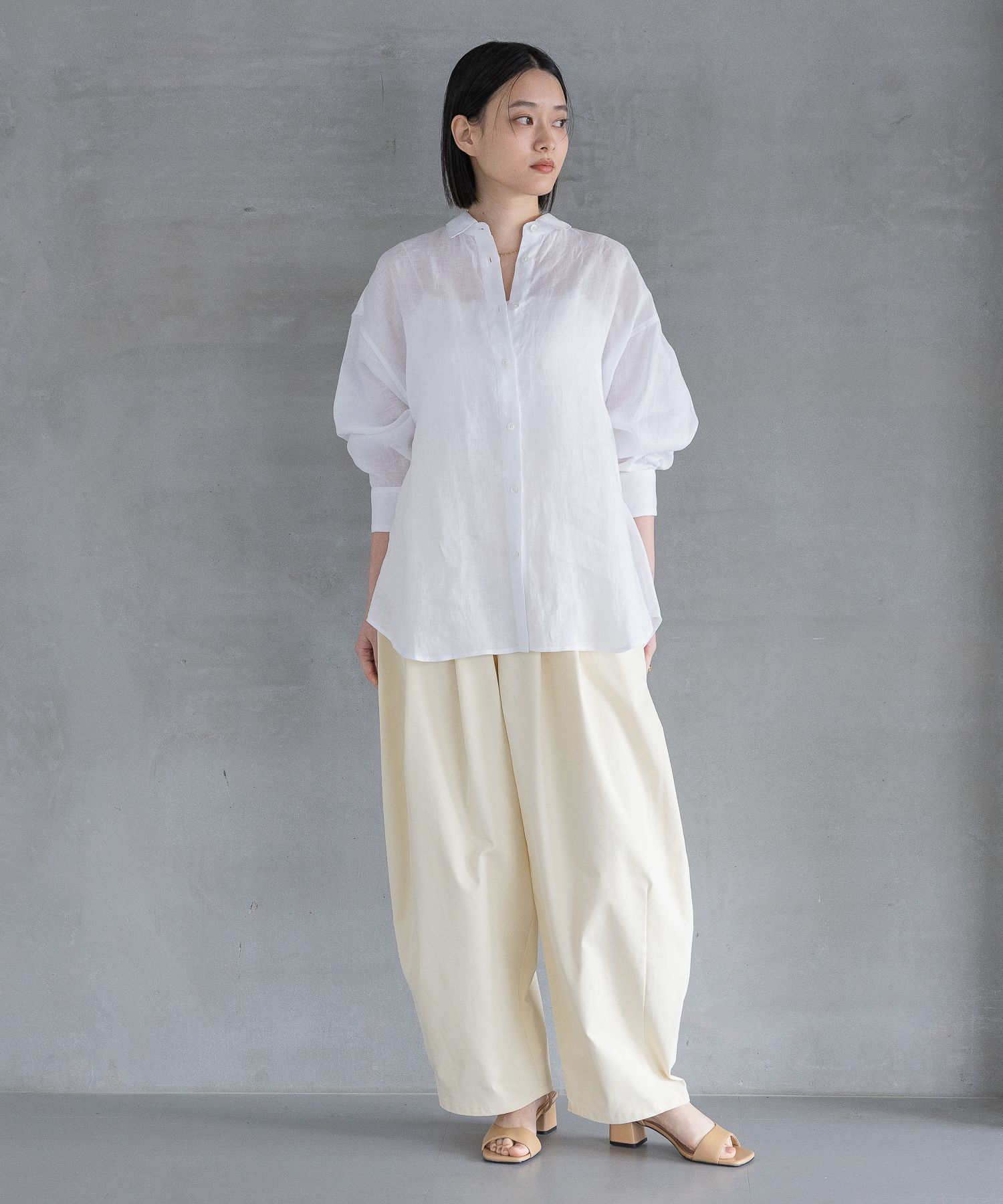 A part by 「ルランゼフィールリネンシャツ」|シャツ・ブラウス|