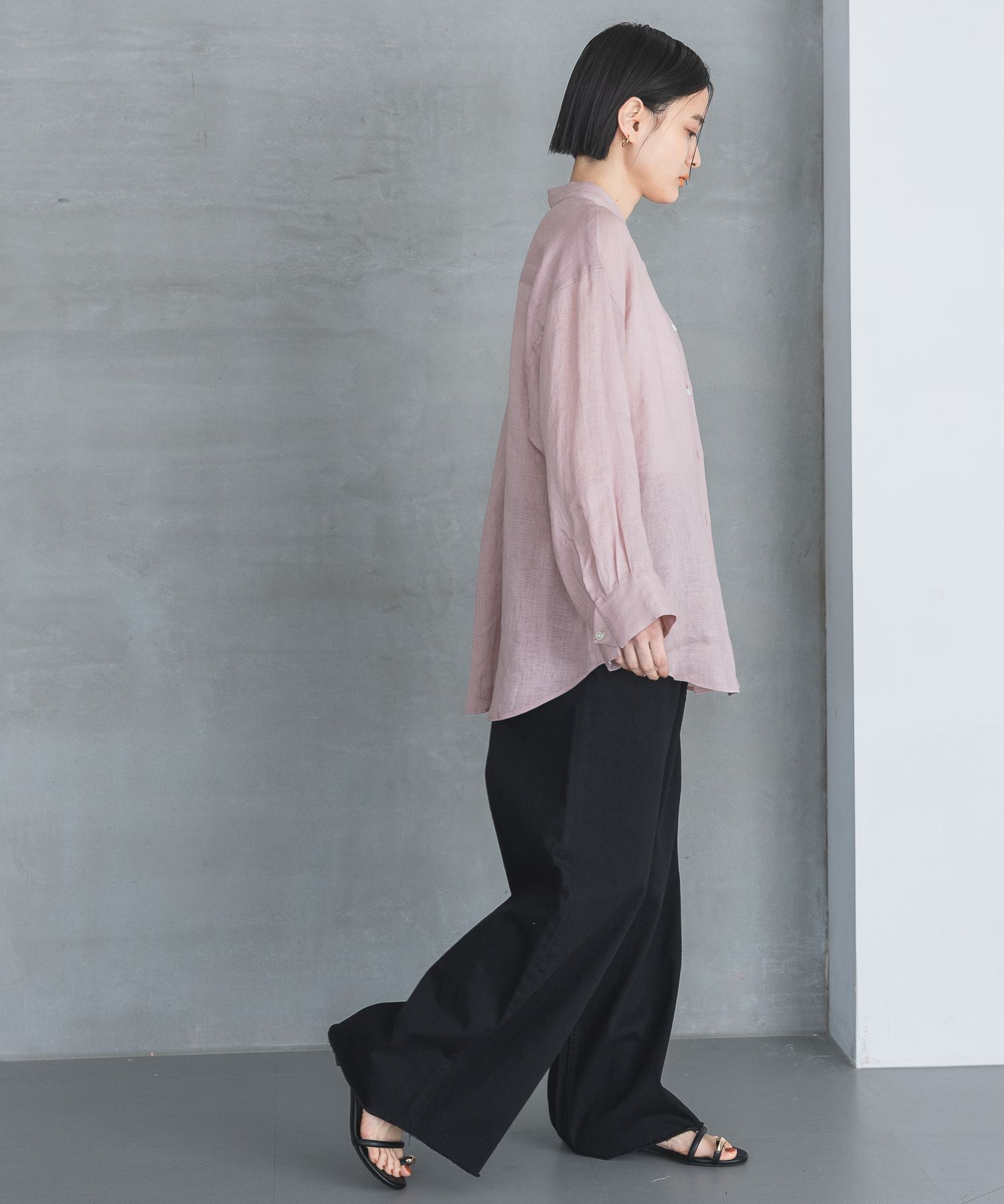 A part by 「ルランゼフィールリネンシャツ」|シャツ・ブラウス|