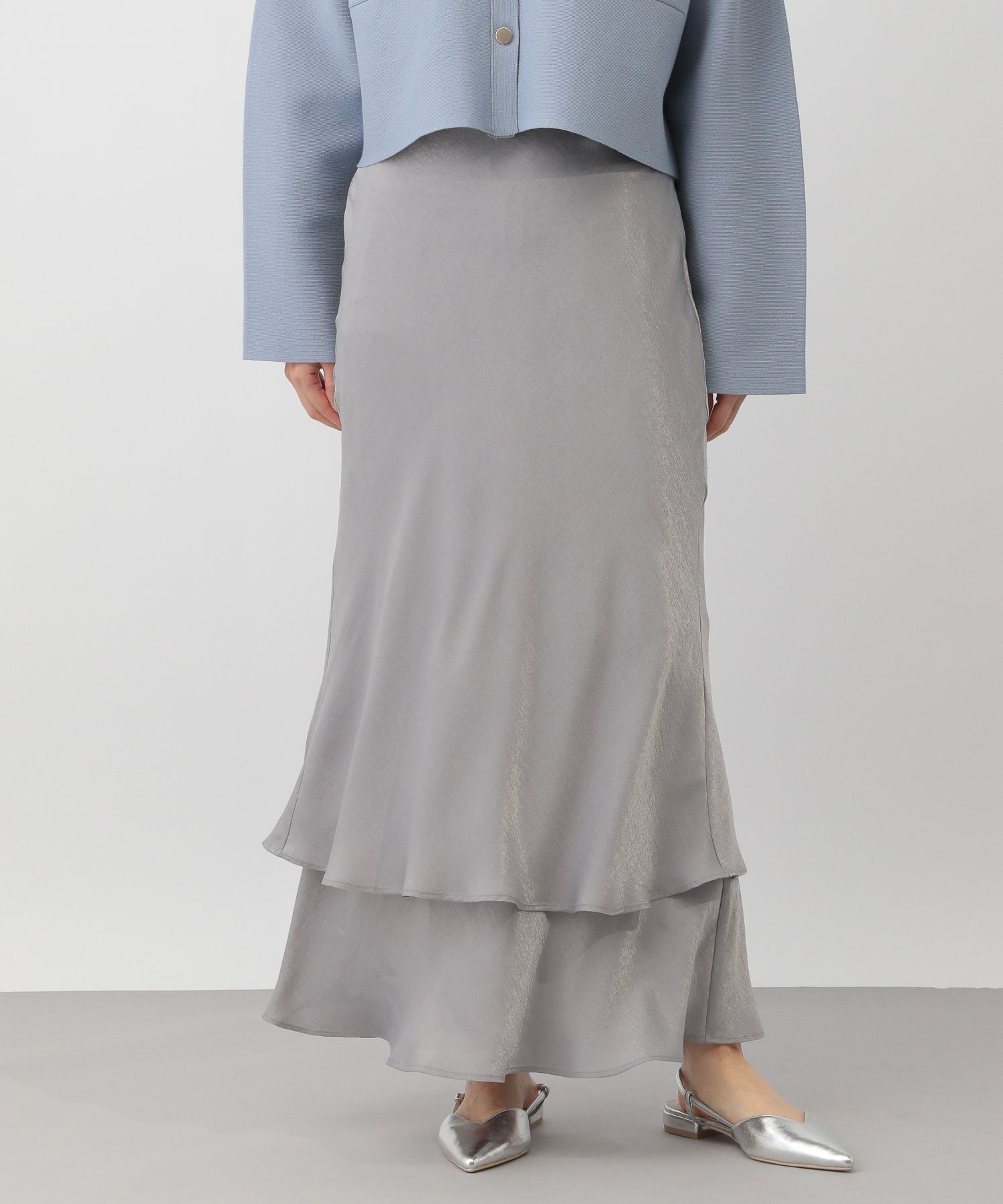 A part by 「ティアードフレアスカート」|スカート|