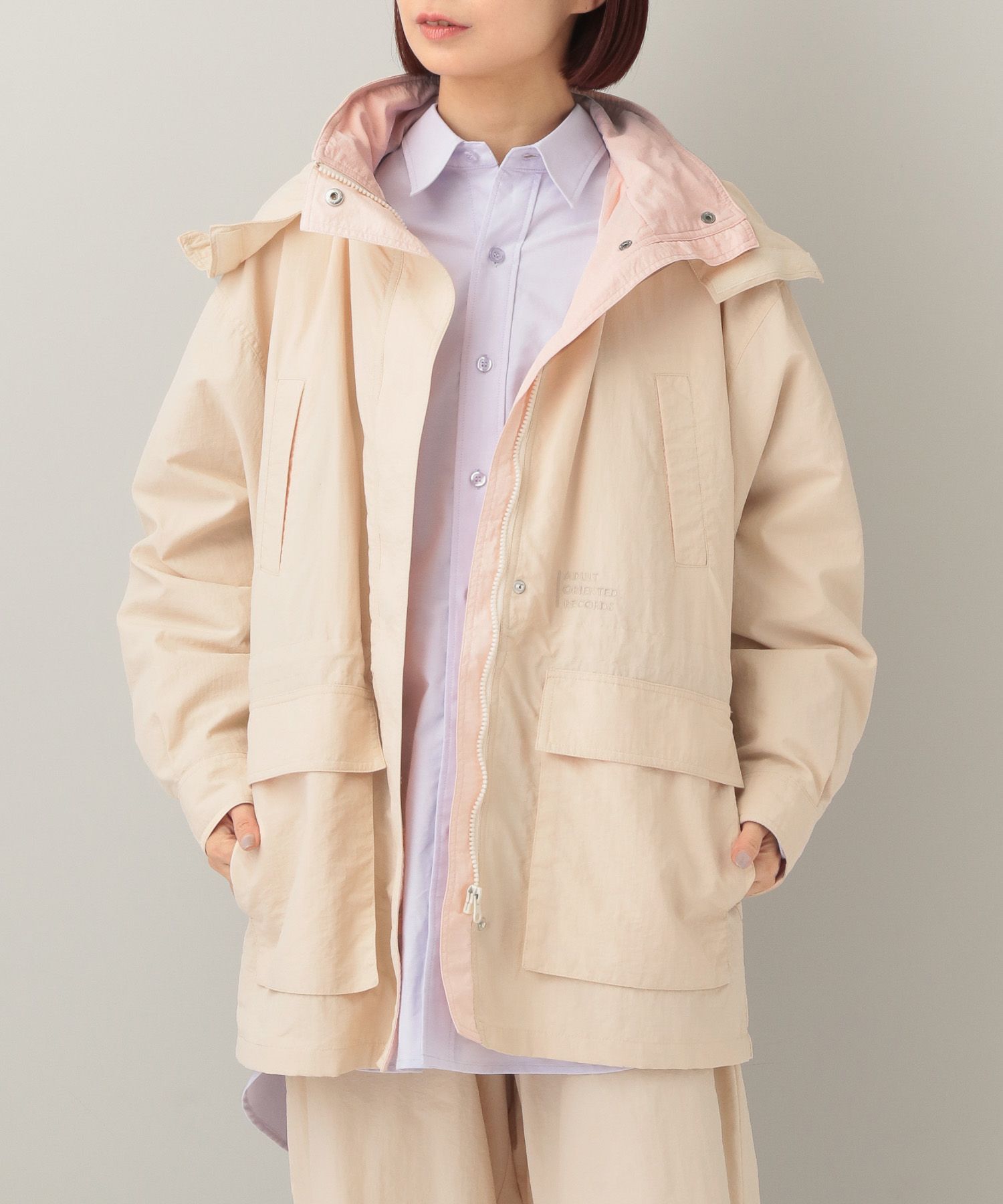 A part by 「【e/rm・コラボ】AOR＊e/rm ナイロンブルゾン」|ブルゾン・スタジャン|