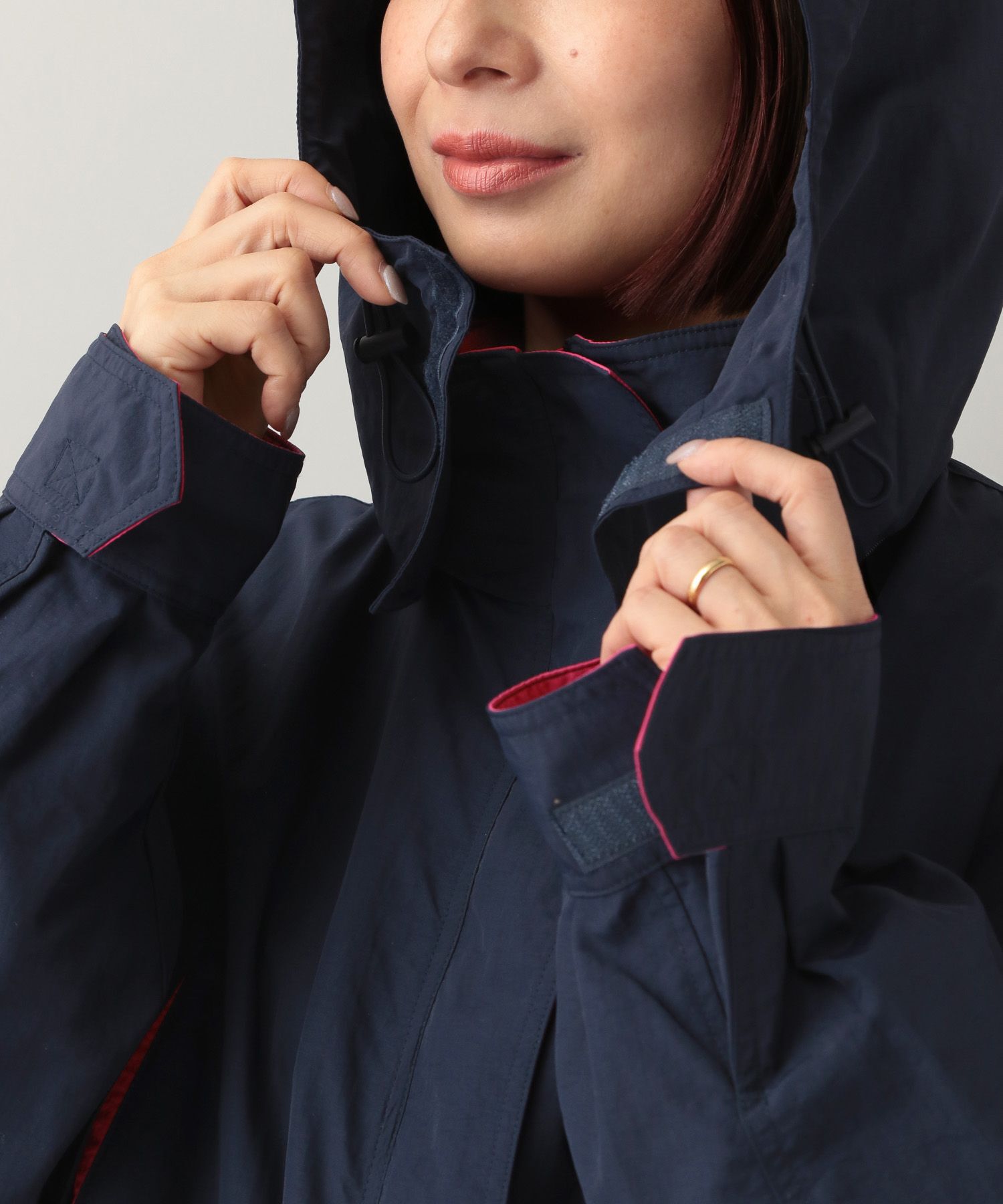 A part by 「【e/rm・コラボ】AOR＊e/rm ナイロンブルゾン」|ブルゾン・スタジャン|