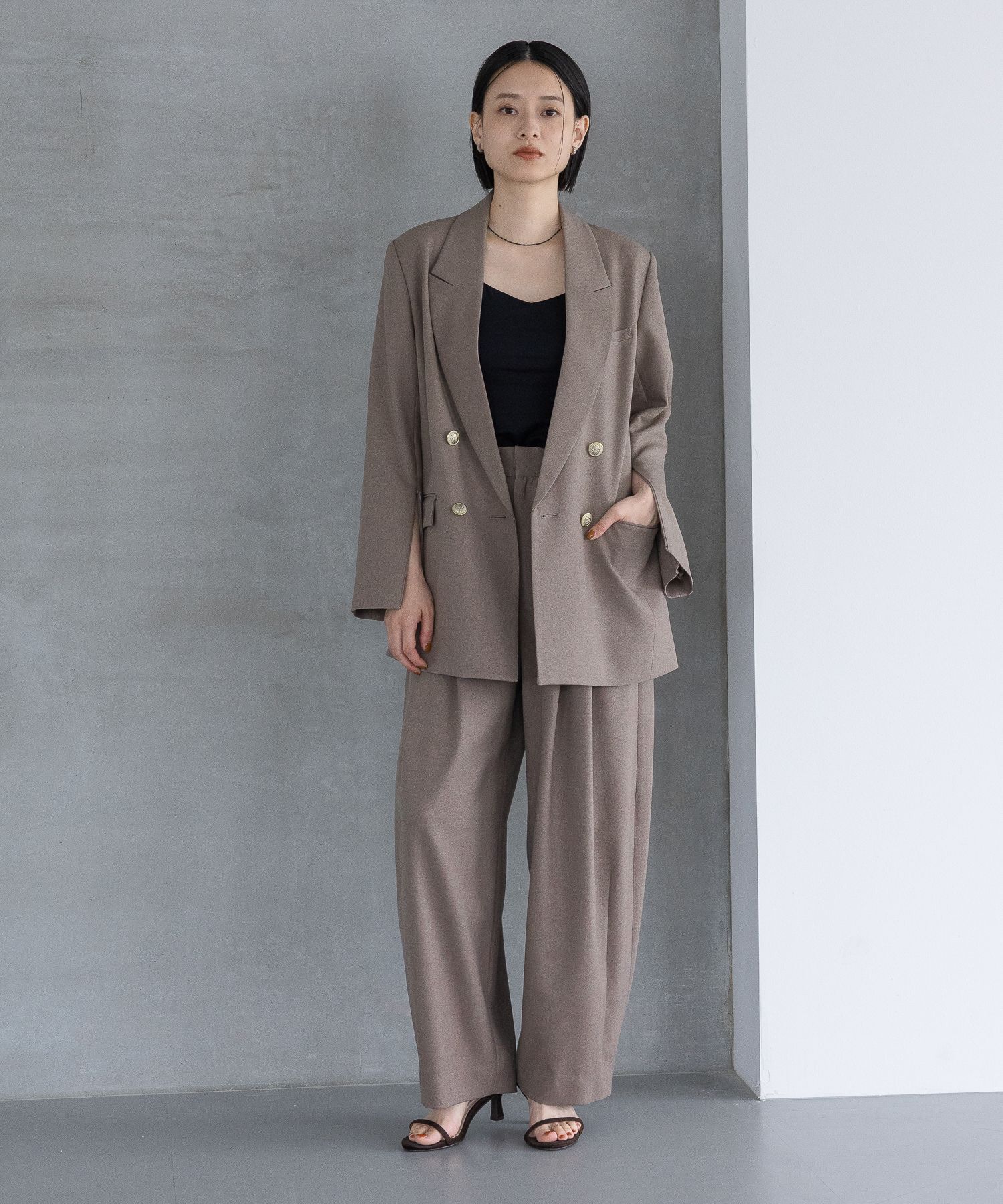 A part by 「Ｗライクテーラードスリットジャケット」|その他|