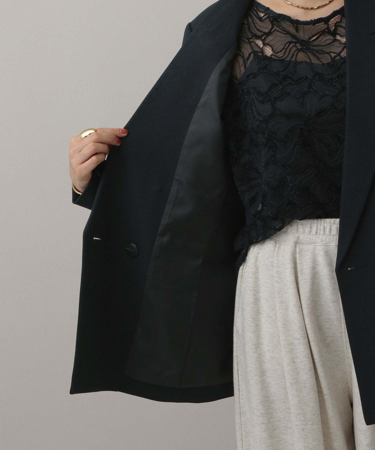 A part by 「Ｗライクテーラードスリットジャケット」|その他|