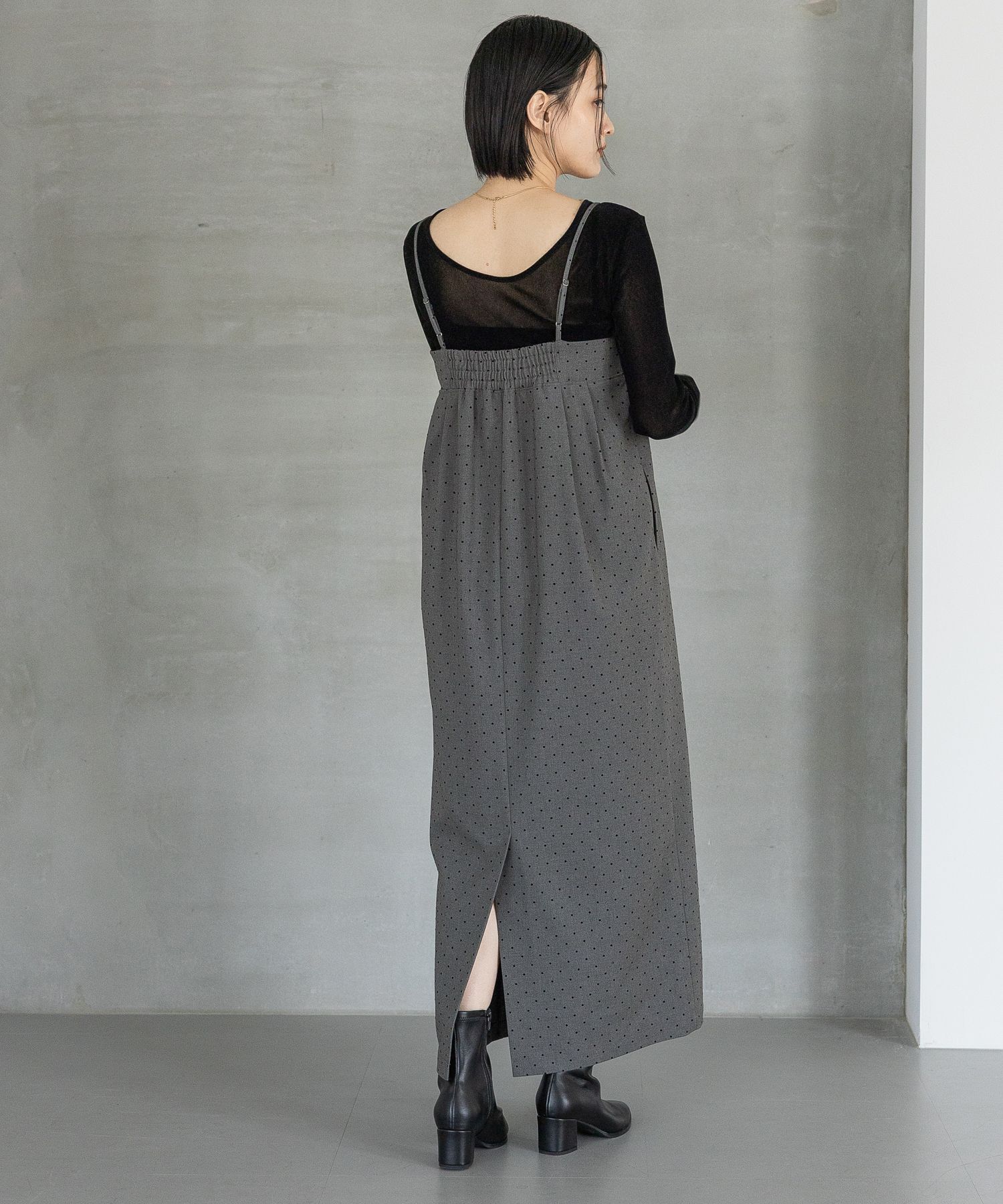 A part by 「フロッキードットキャミワンピース」|ワンピース|