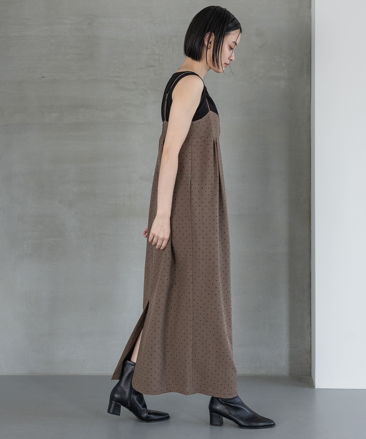 A part by 「フロッキードットキャミワンピース」|ワンピース|
