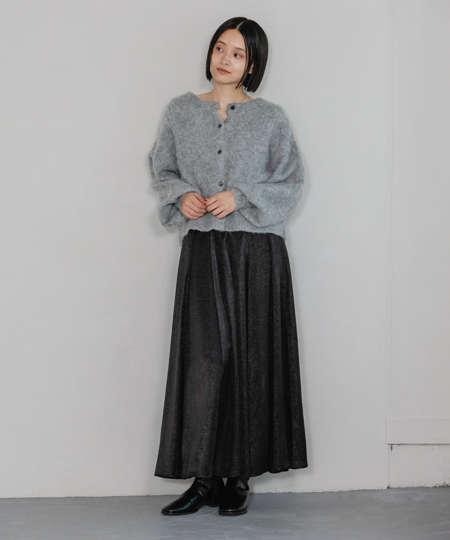 A part by 「ハクプリントキリカエフレアスカート」|スカート|