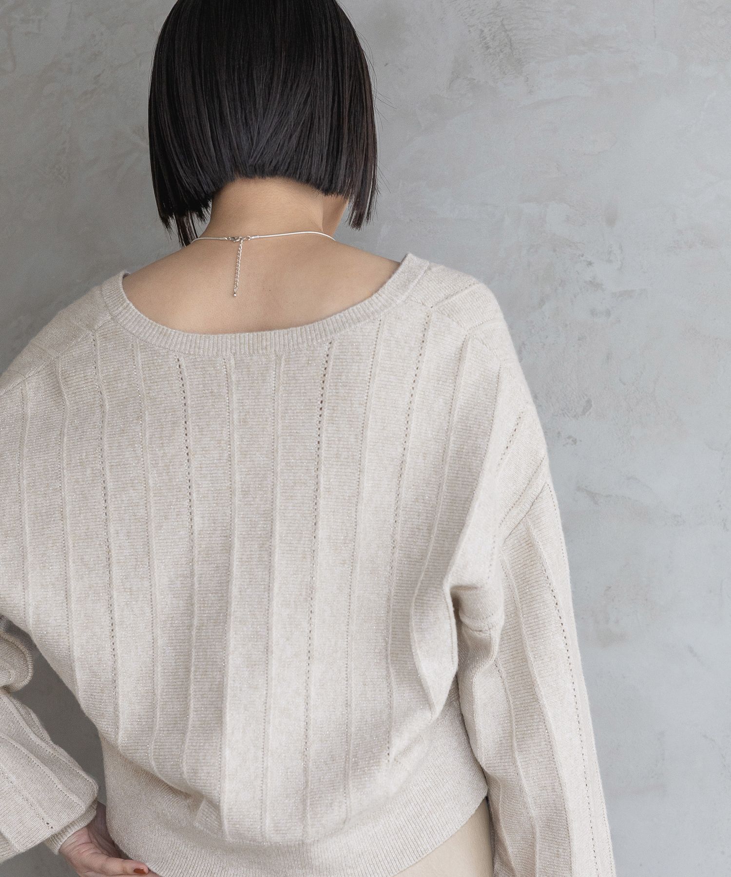 A part by 「アイレットニットカーディガン」|ニット・セーター|