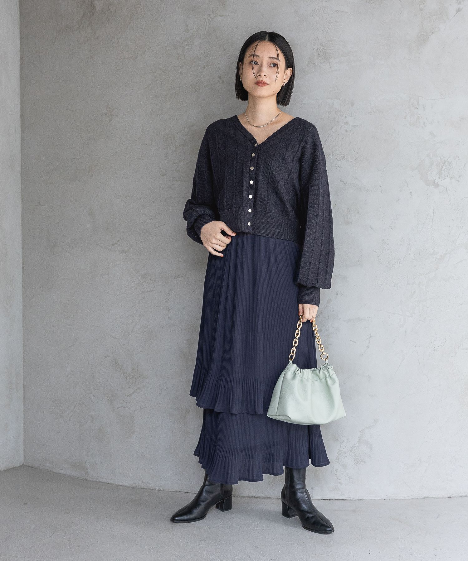 A part by 「アイレットニットカーディガン」|ニット・セーター|