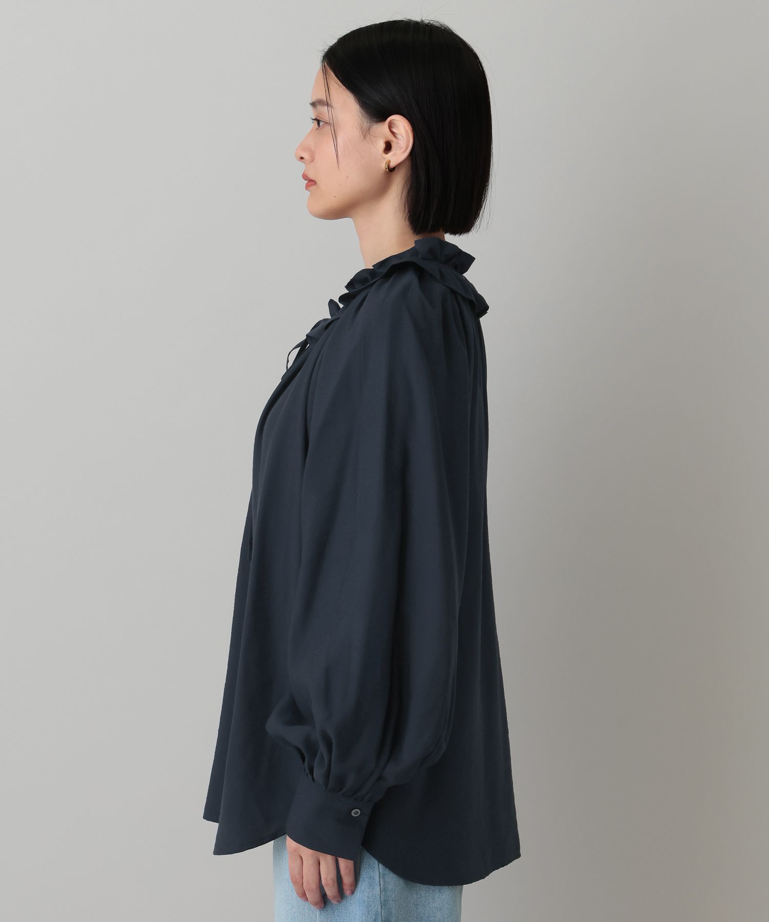 A part by 「フリルボウタイブラウス」|シャツ・ブラウス|