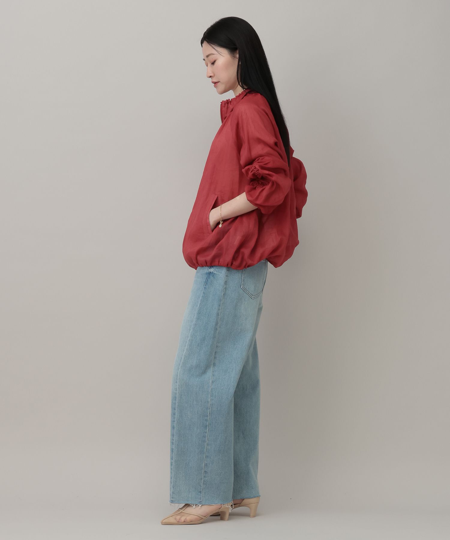 A part by 「ルランゼショートブルゾン」|ブルゾン・スタジャン|