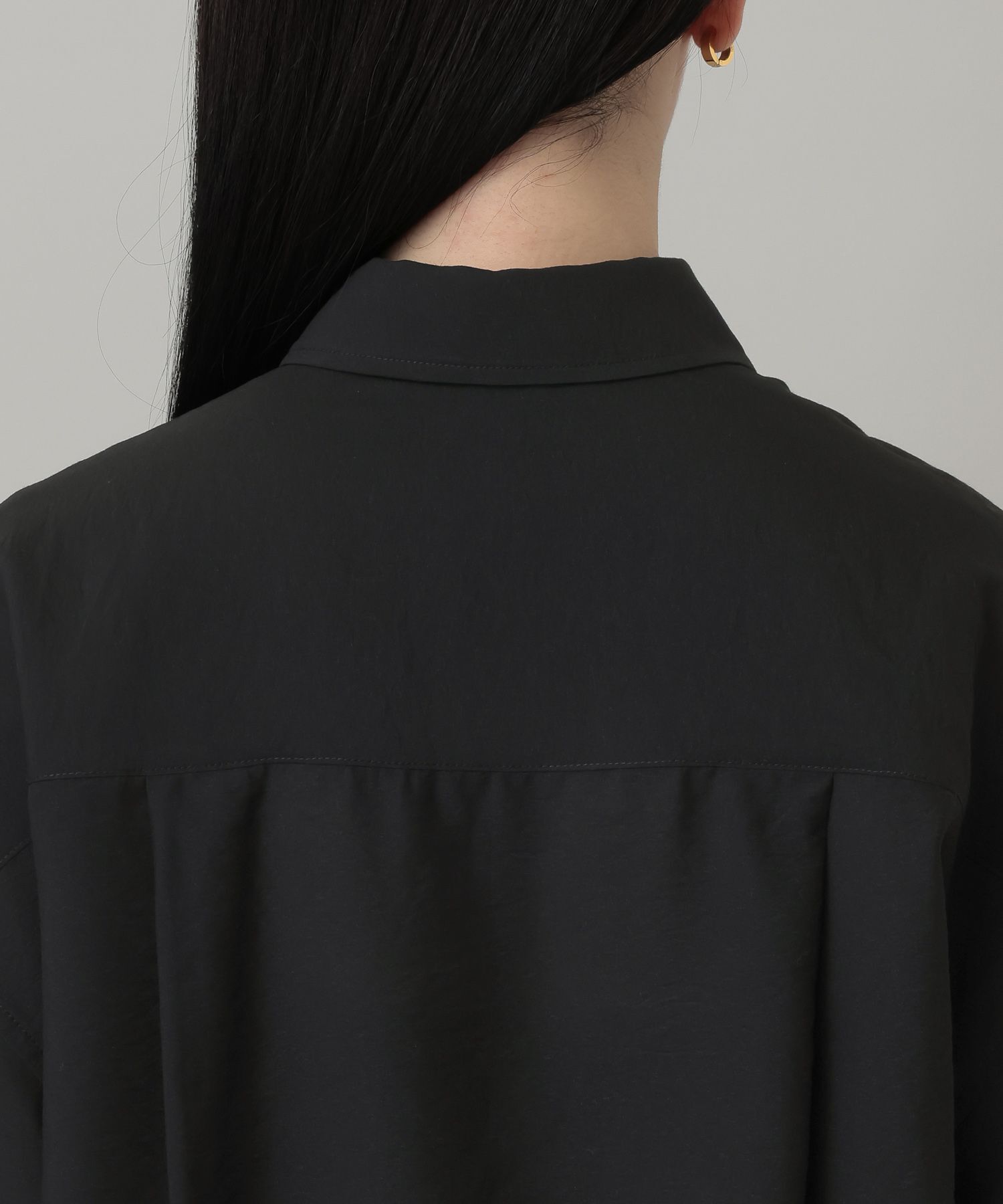 A part by 「シアーオーバーシャツ_長袖」|シャツ・ブラウス|