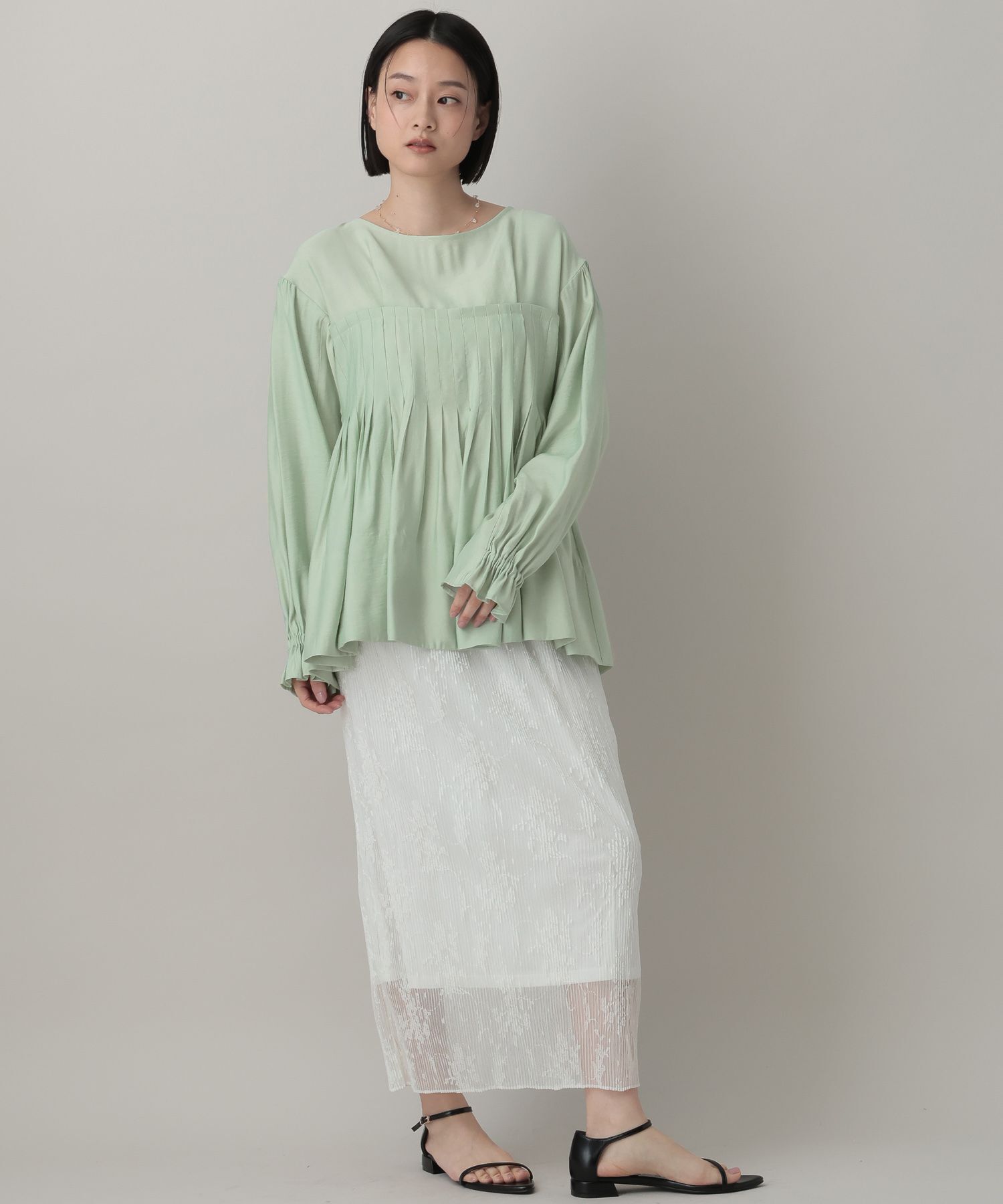 A part by 「メニータックブラウス」|シャツ・ブラウス|