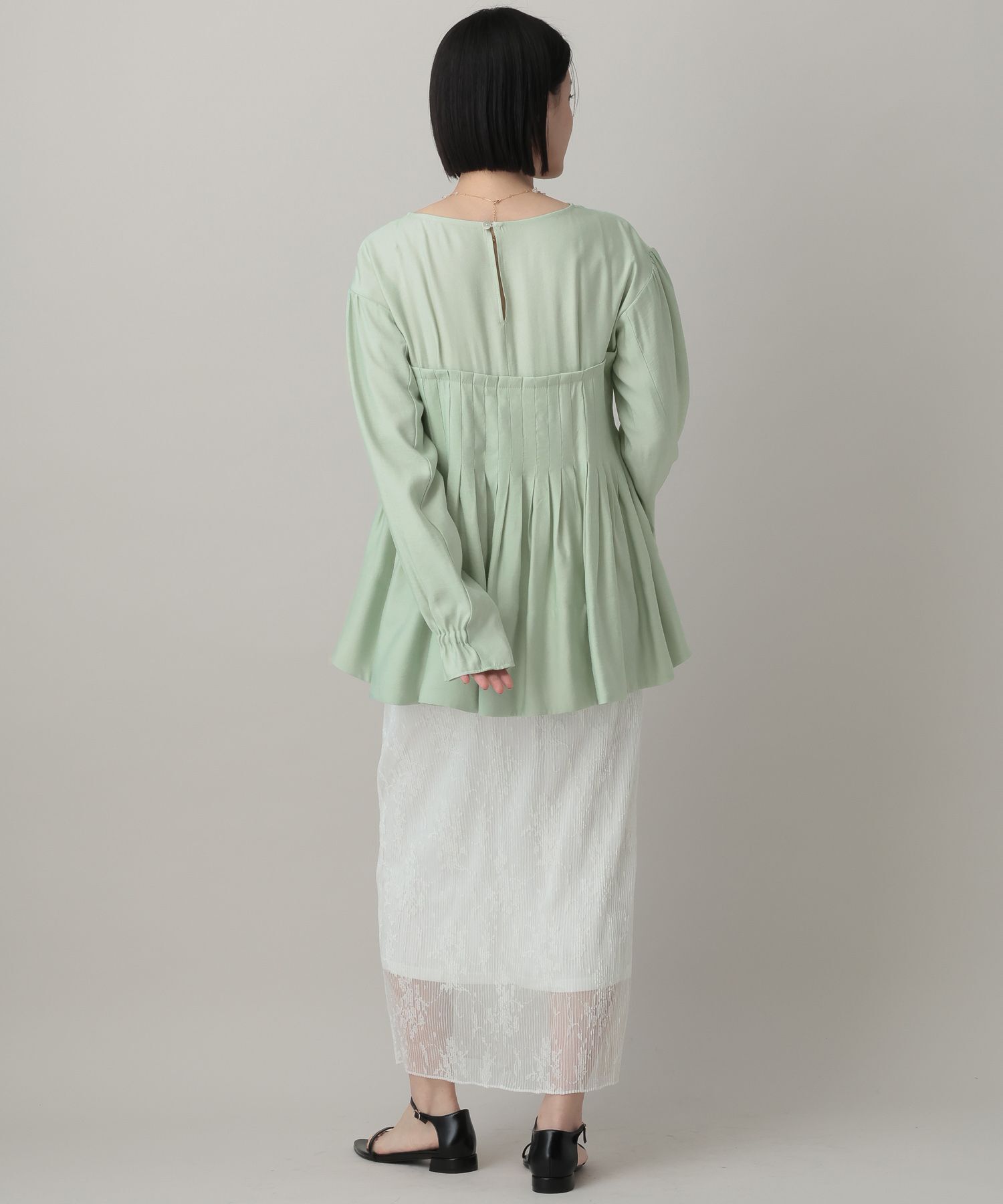 A part by 「メニータックブラウス」|シャツ・ブラウス|